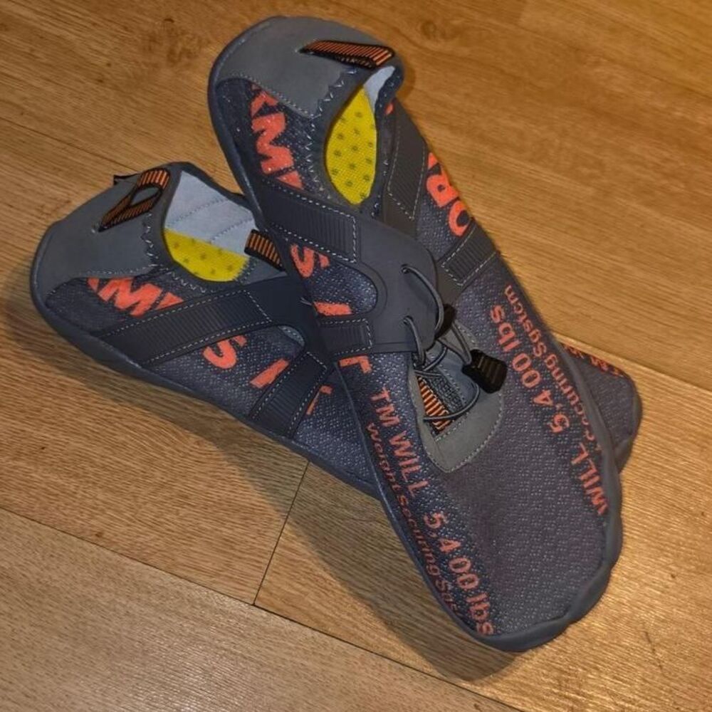 Grey Orange TM WILL Water Shoes Barefoot Sneakers - Men’s 11 watermark gorpcore